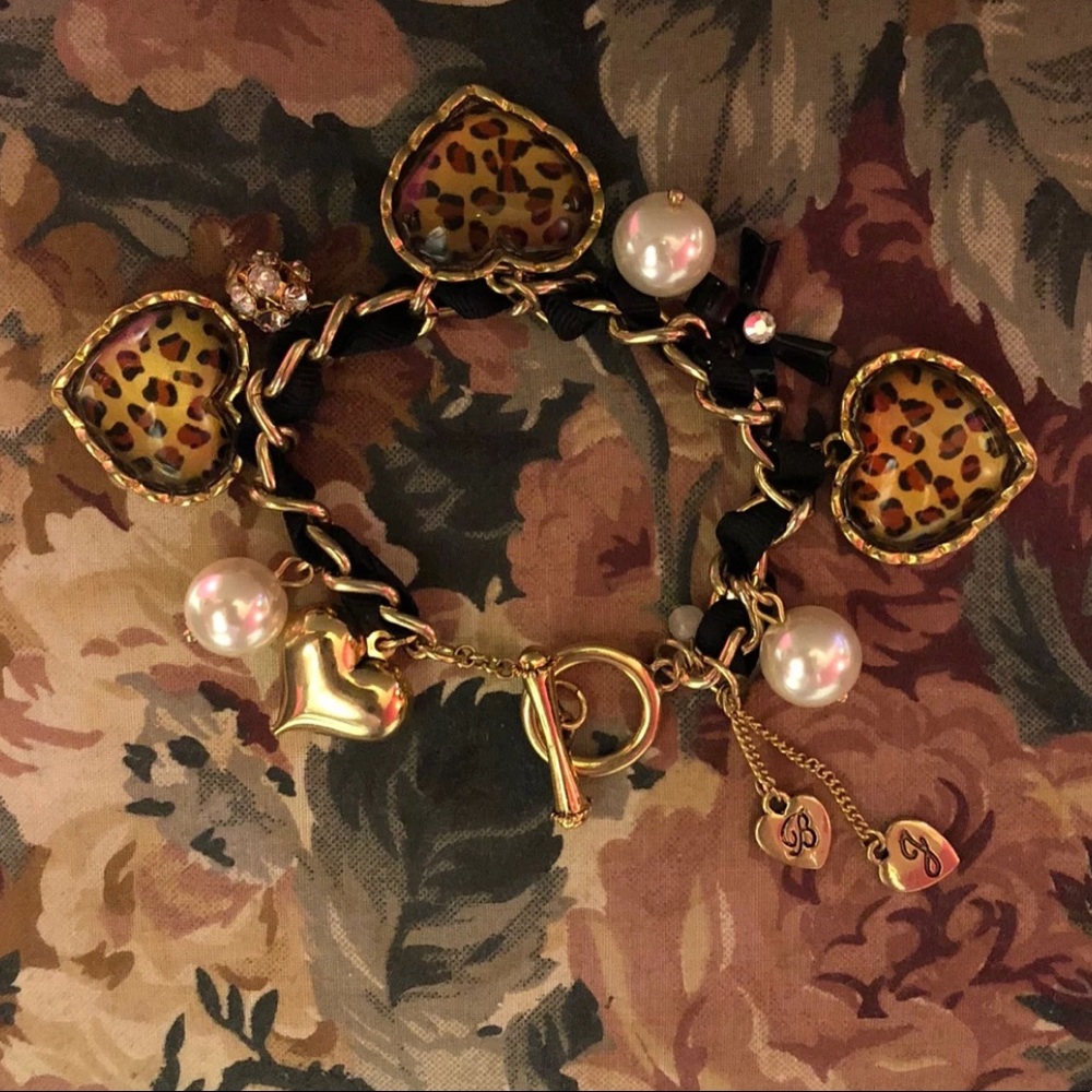 Betsy Johnson charm bracelet